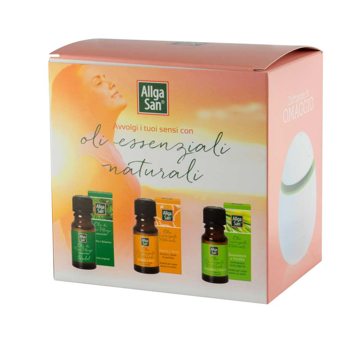 

Allga San Tris Oli Essenziali Con Diffusore In Omaggio 30ml