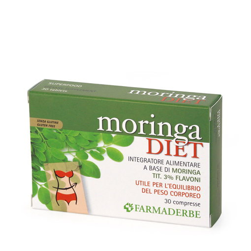 

Farmaderbe Moringa Diet Integratore Alimentare 30 Compresse