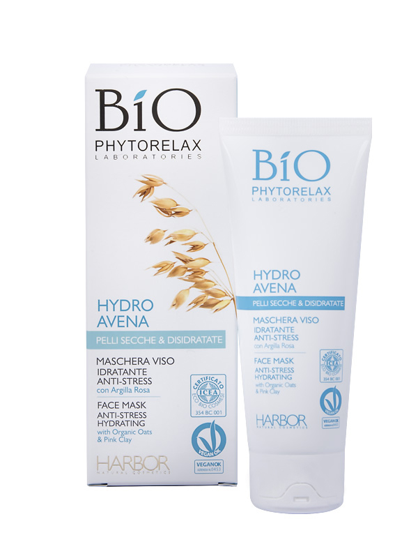 Image of Bio Phytorelax Hydro Avena Maschera Viso Anti-Stress 75ml