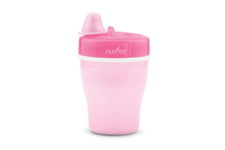 Image of Nuvita Tazza Con Doppio Isolamento Termico E Beccuccio Rigido Colore Rosa 1 Pezzo033