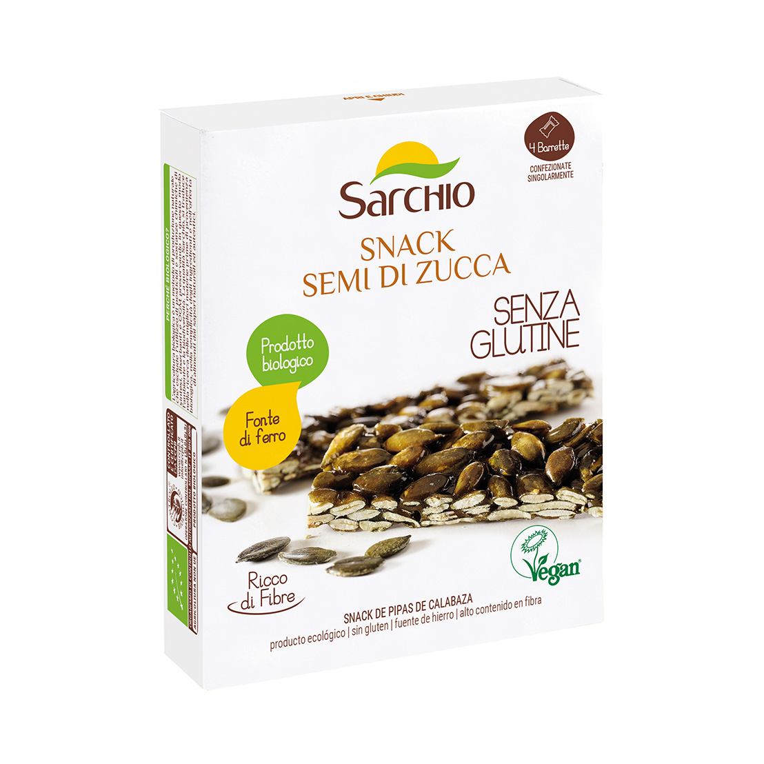 Image of Sarchio Semi Di Zucca Monoporzione Senza Glutine 20g