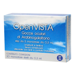Image of Bruno Farmaceutici Openvista Gocce Oculari 20 Flaconi Da 0,5ml 972761252