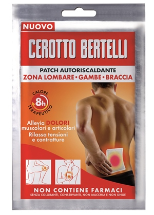 

Kelemata Cerotto Bertelli Patch Autoriscaldante