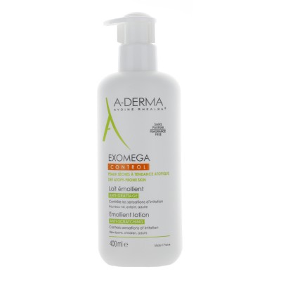 Image of A-Derma Aderma Exomega Control Emollient Lotion Anti Scratching 400ml