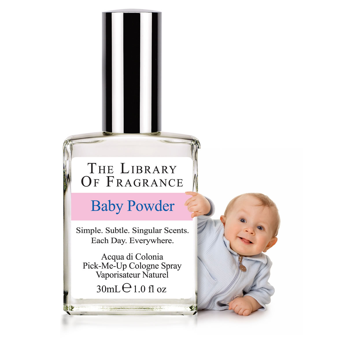 Image of The Library Of Fragrance Baby Powder Fragrance 30ml