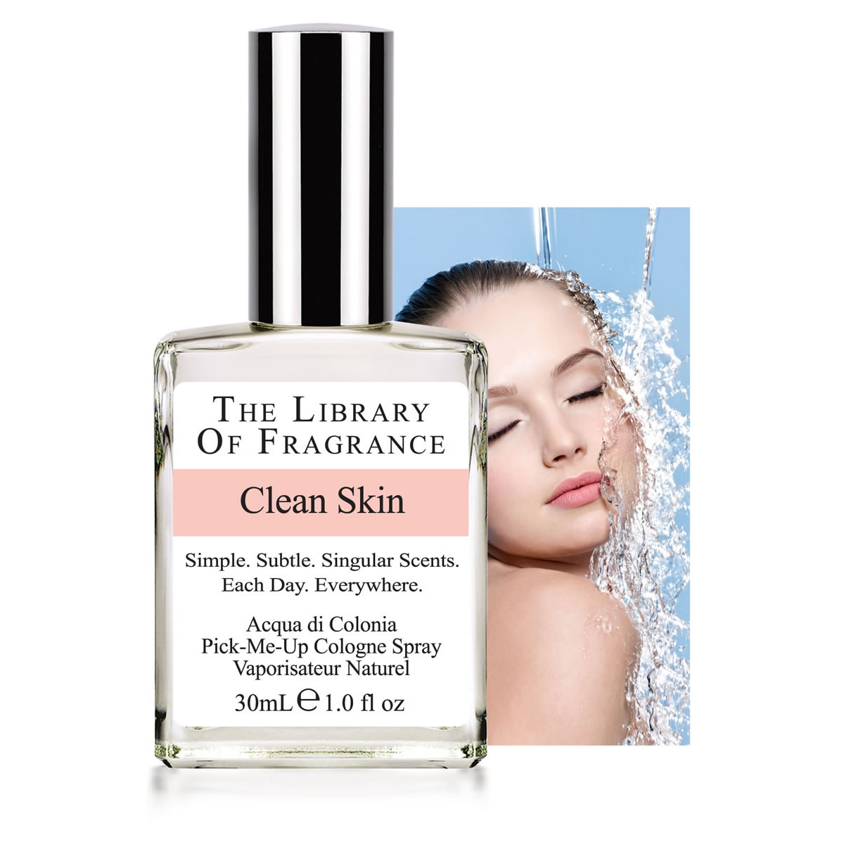 Image of The Library Of Fragrance Clean Skin Fragrance 30ml