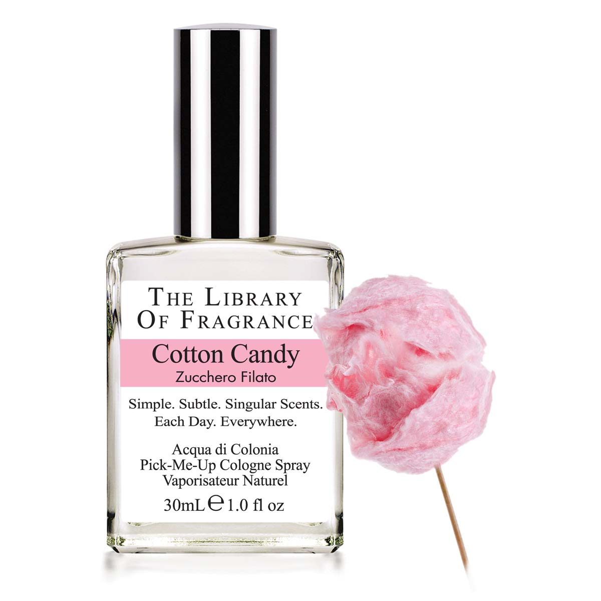 Image of The Library Of Fragrance Cotton Candy Fragrance 30ml