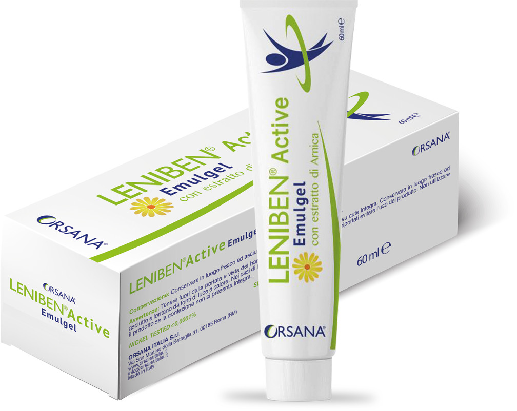 Image of Orsana Italia Leniben Active Emulgel 60ml033