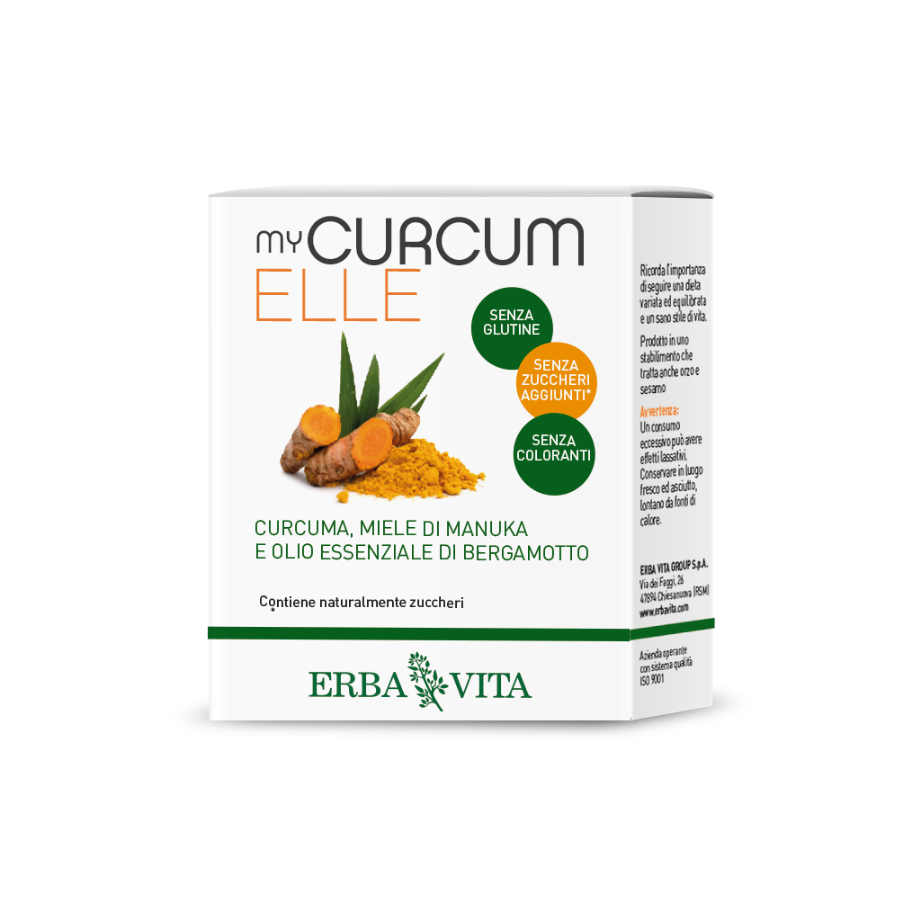 

Erba Vita Mycurcumelle Integratore Alimentare 40g