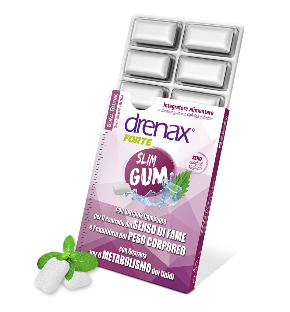 

Drenax Slim Gum Dimagrante 9 Pezzi