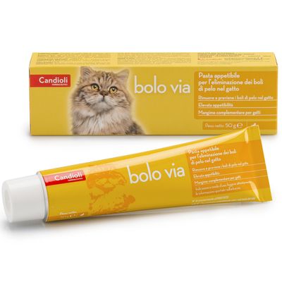 

Bolo Via Pasta Appetibile per Eliminazione dei Boli di Pelo nei Gatti 50g