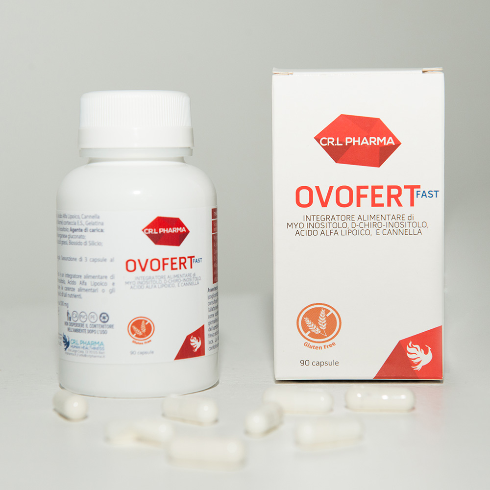 Image of Cr.L Pharma Ovofert Fast Integratore Alimentare 90 Capsule