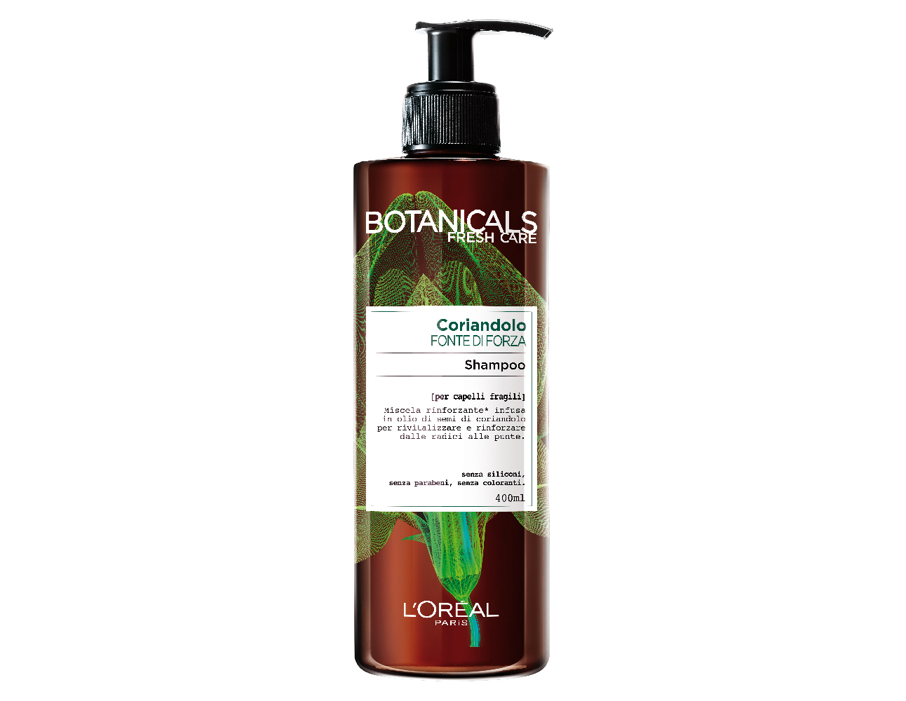 Image of Botanicals Fresh Care Shampoo Rinforzante Coriandolo 400ml