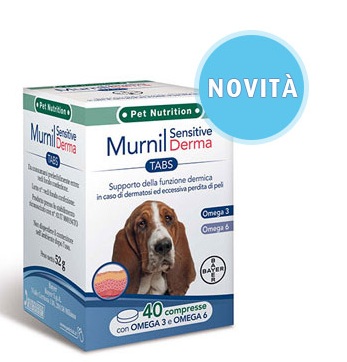 Pet Nutrition Murnil Sensitive Derma 40 Compresse