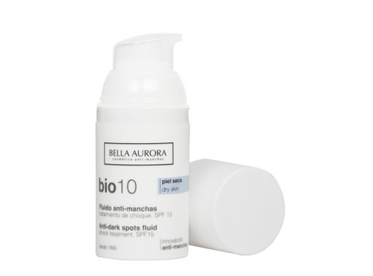 bella aurora labs bella aurora bio10 fluido anti macchie trattamento pelle secca 30ml donna