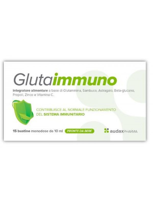 Image of AudaxPharma Glutaimmuno Integratore Alimentare 15 Bustine 973274564