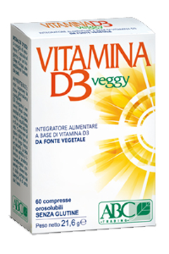 

Vitamina D3 Veggy Integratore Alimentare 60 Compresse Orosolubili