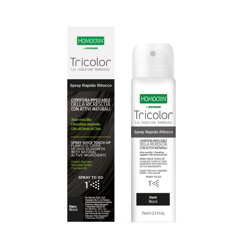 

Specchiasol Spray Rapido Ritocco - Nero 75ml