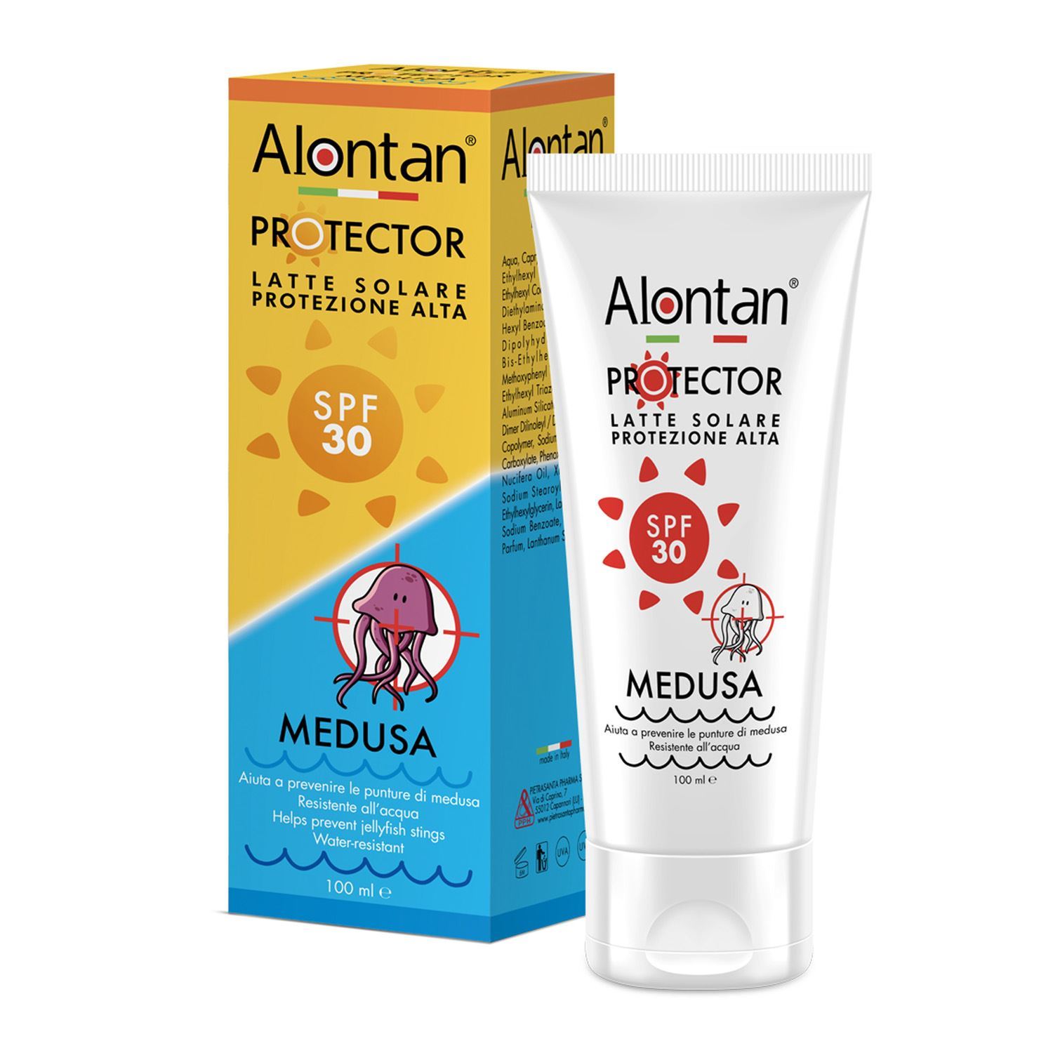 Image of Alontan(R) Protector Medusa Latte Solare Protezione Alta Spf 30 100ml033