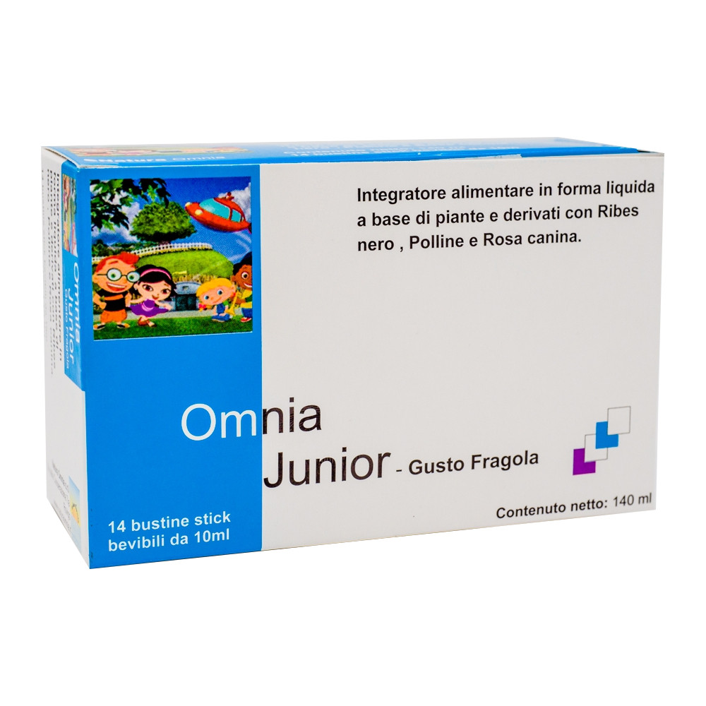 

Omnia Junior Fragola Integratore Alimentare 14 Bustine