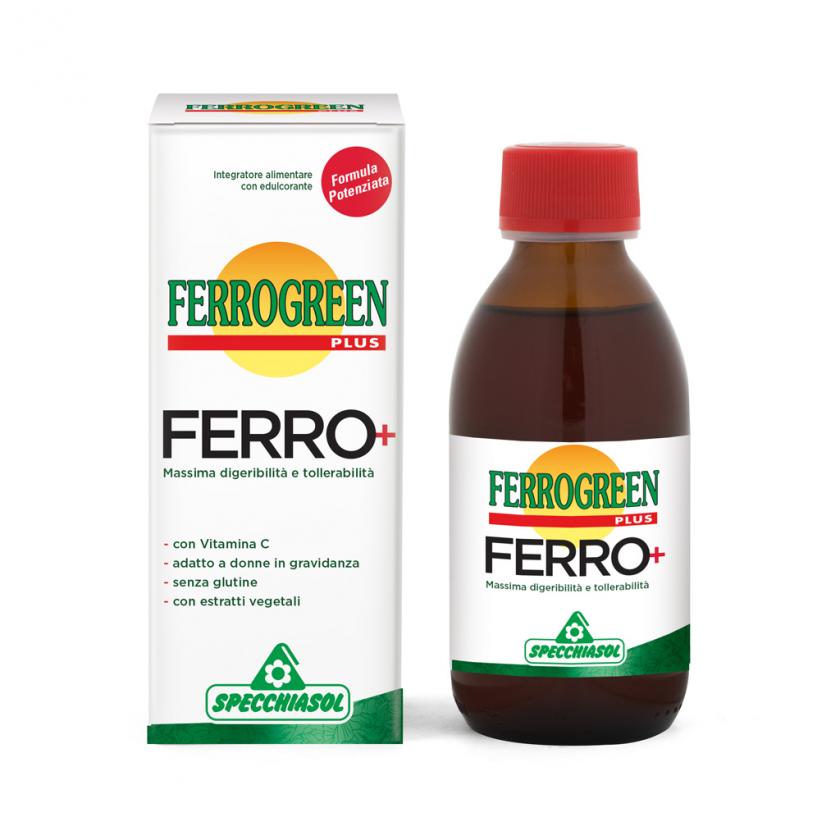 

Specchiasol Ferrogreen Plus Ferro+ Integratore Alimentare 170ml