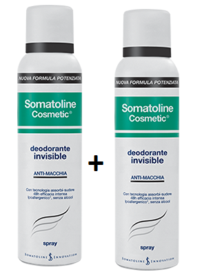 

Somatoline Cosmetic Deodorante Invisibile Spray Duo 2x150ml