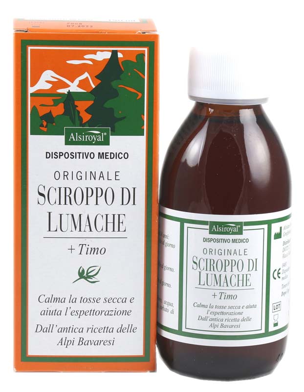 

Alsiroyal Sciroppo Di Lumache Originale 150ml