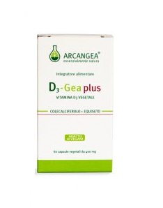Image of Arcangea D3 Gea Plus Integratore Alimentare 60 Capsule