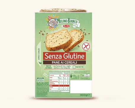 

Mulino Bianco Pane Ai Cereali Senza Glutine 300g