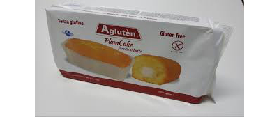 

Agluten Plum Cake Farcito Con Crema Al Latte Senza Glutine 160g