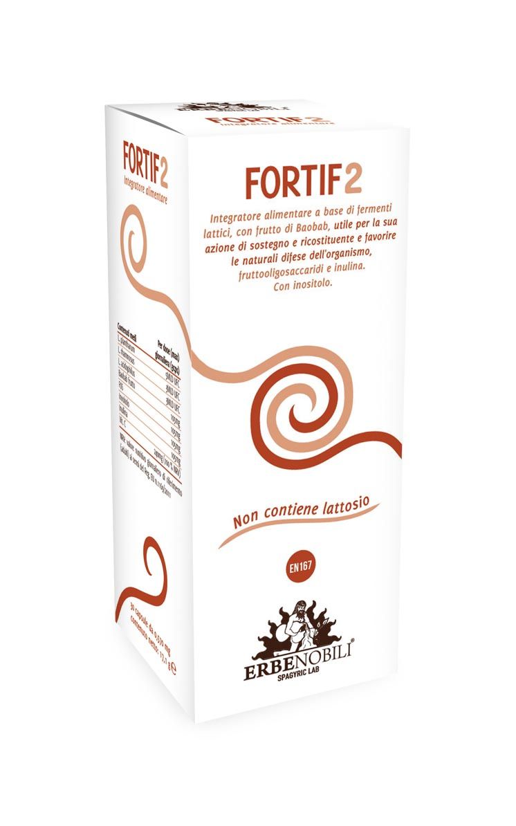 

Erbenobili Fortif2 Integratore Alimentare 30 Capsule