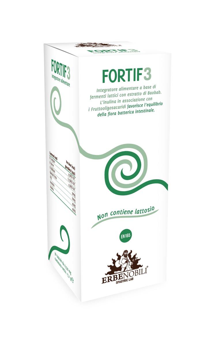 

Erbenobili FORTIF3 Integratore Alimentare 30 Capsule