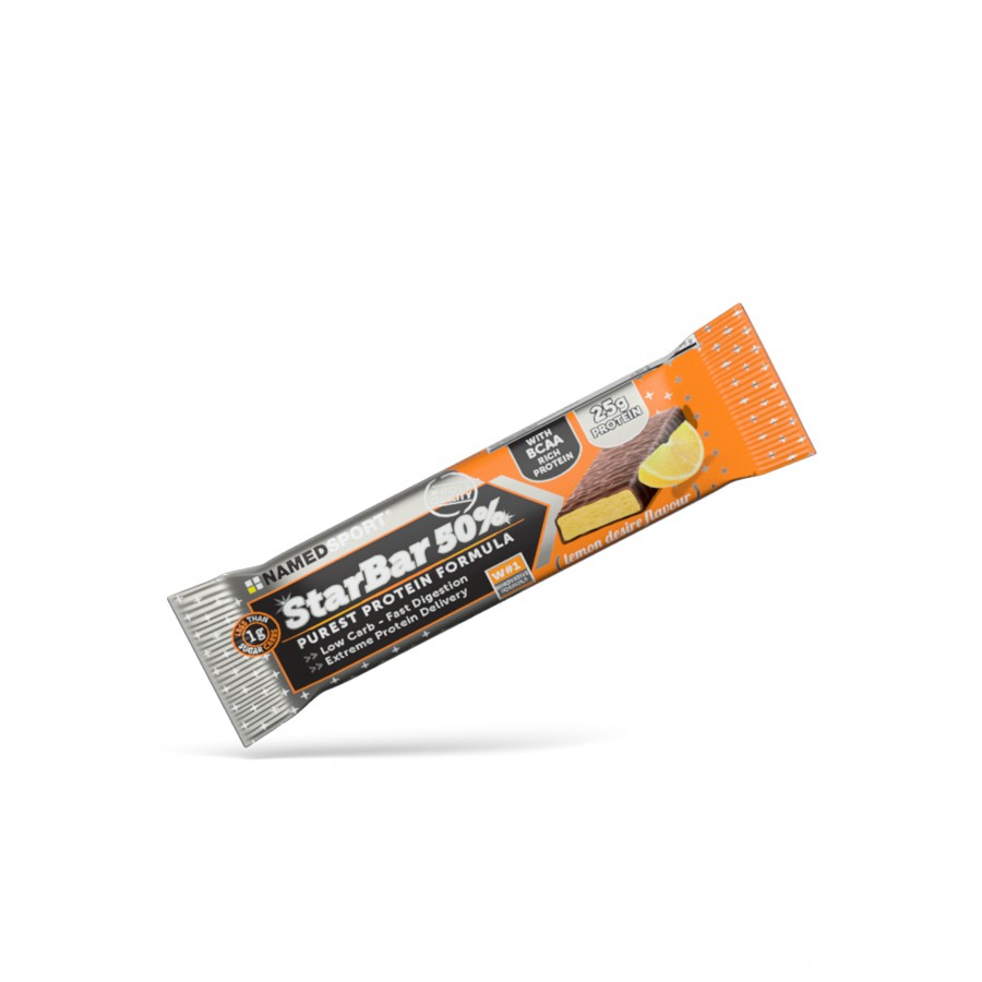 

Named Sport Starbar 50% Barretta Gusto Lemon Tarte 40g