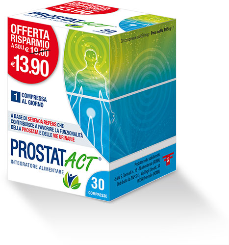 Image of F&F ProstatACT Interatore Alimentare 30 Compresse033