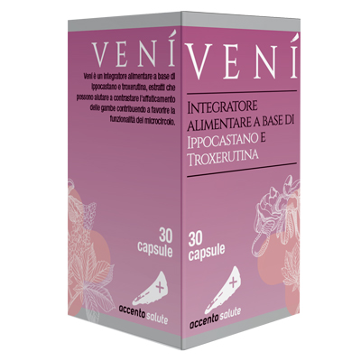 Image of Accento Salute Venì Integratore Alimentare 30 Capsule033