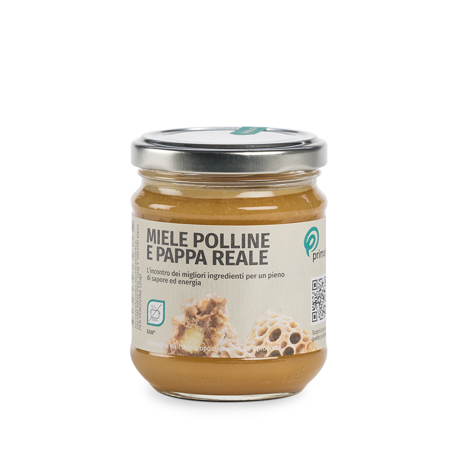 

Primaly Miele Polline E Pappa Reale Biologico 250g