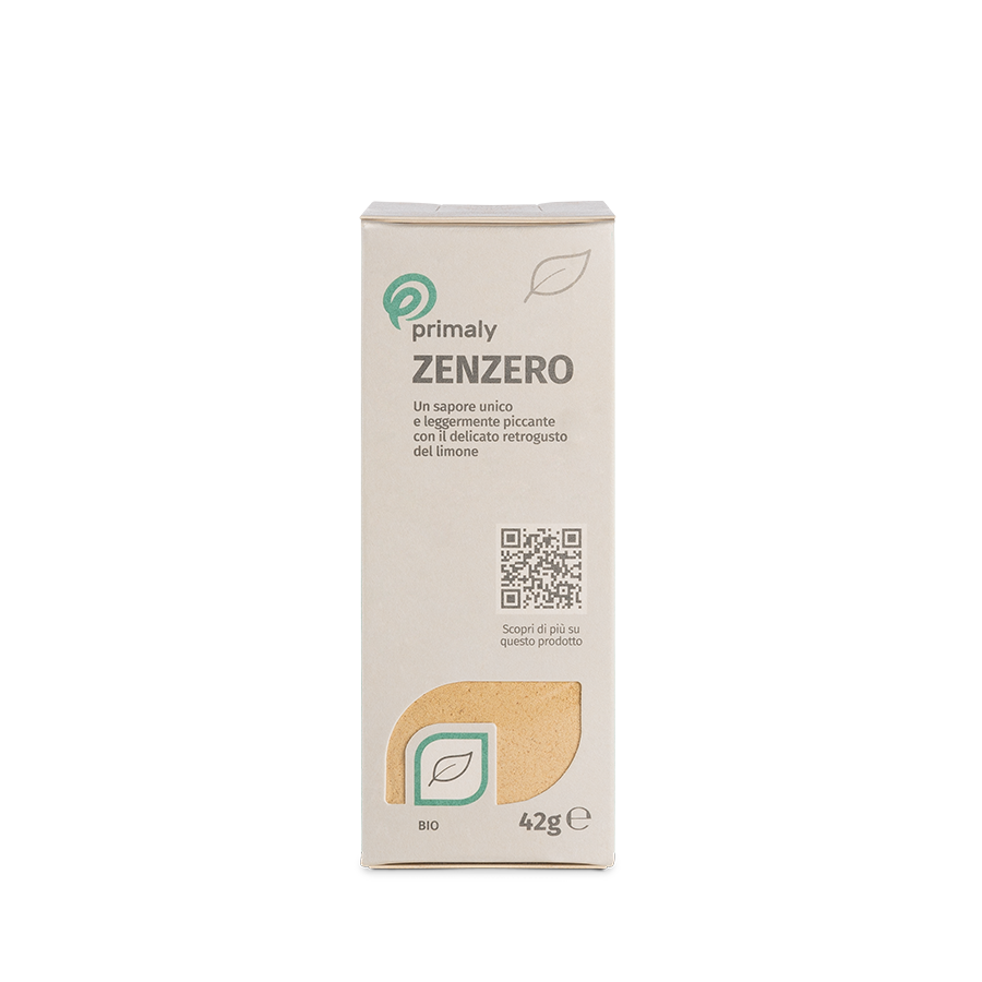 

Primaly Zenzero Biologico 42g