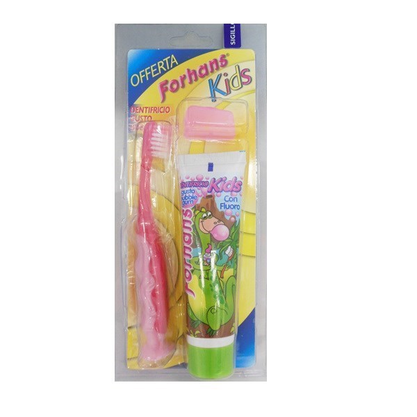 

Uragme Forhans Kids Dentifricio Gusto Bubble+Spazzolino 50ml