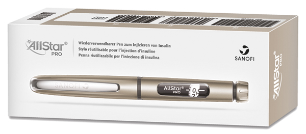 Image of Allstar Pro Penna Insulina Silver