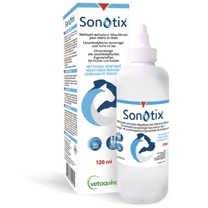 Image of Vetoquinol Sonotix Detergente Auric 120ml 974010516