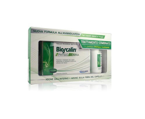 Image of Bioscalin Physiogenina Integratore Alimentare 30 Compresse + Shampoo Fortificante 200ml 974024465