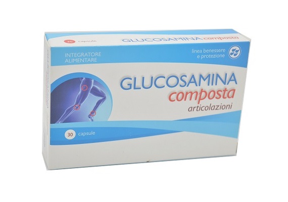 Image of AquaViva Glucosamina Composta Vegetale Integratore Alimentare 30 Capsule 974107765