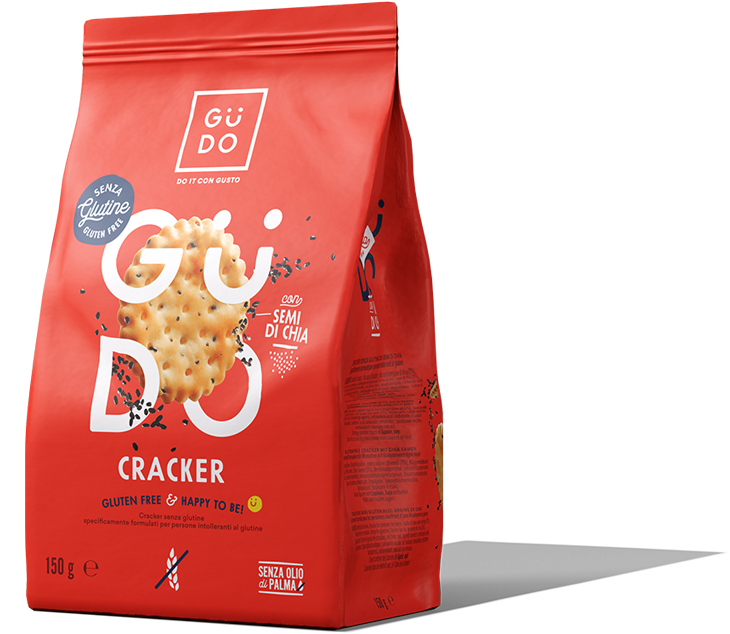 

Gudo Cracker Con Semi Di Chia Biologico 150g