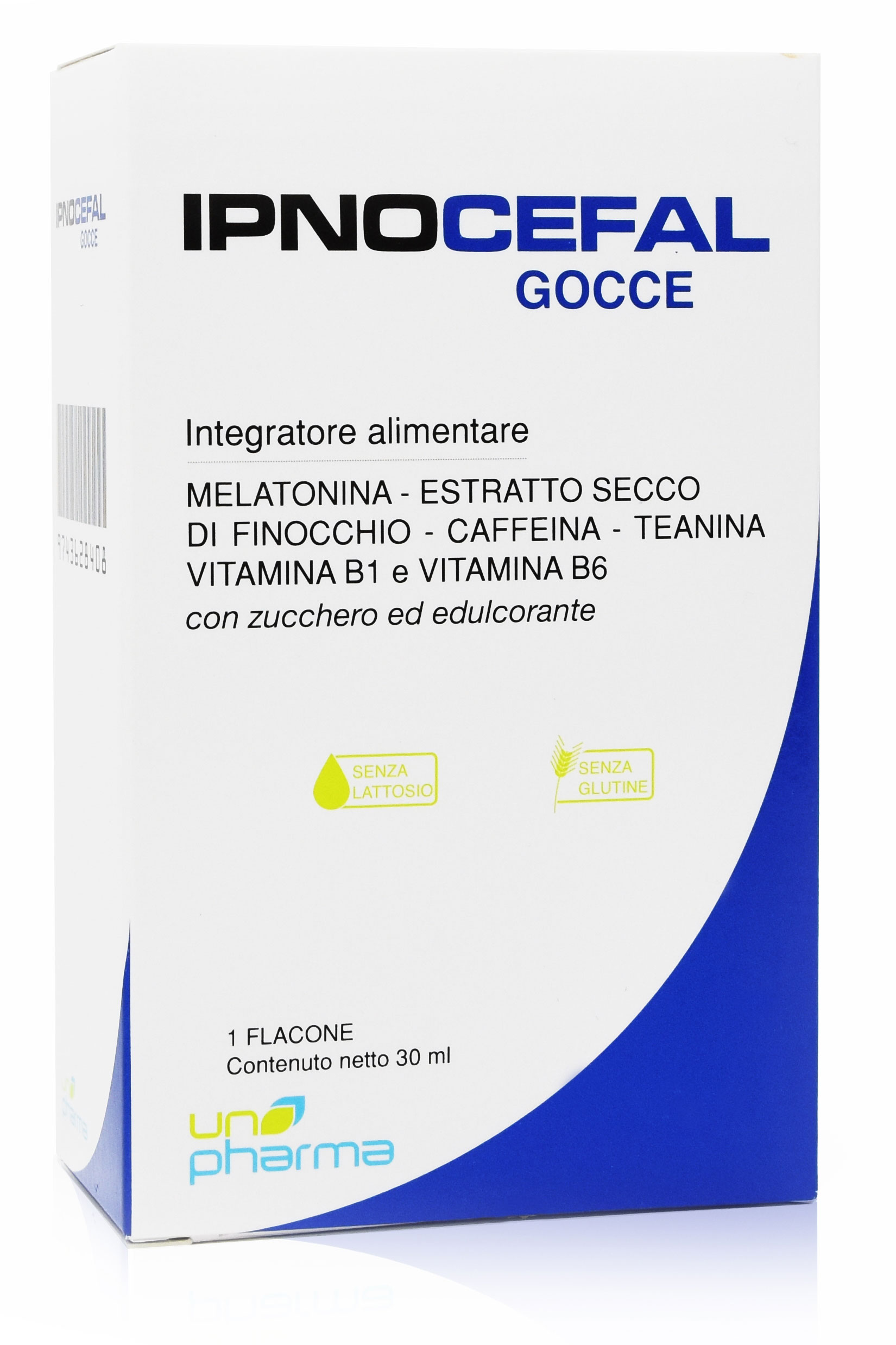 Image of Unopharma Ipnocefal Gocce Integratore Alimentare 30ml033