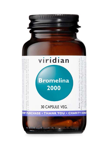 Image of Viridian Bromelina 2000 30 Capsule033