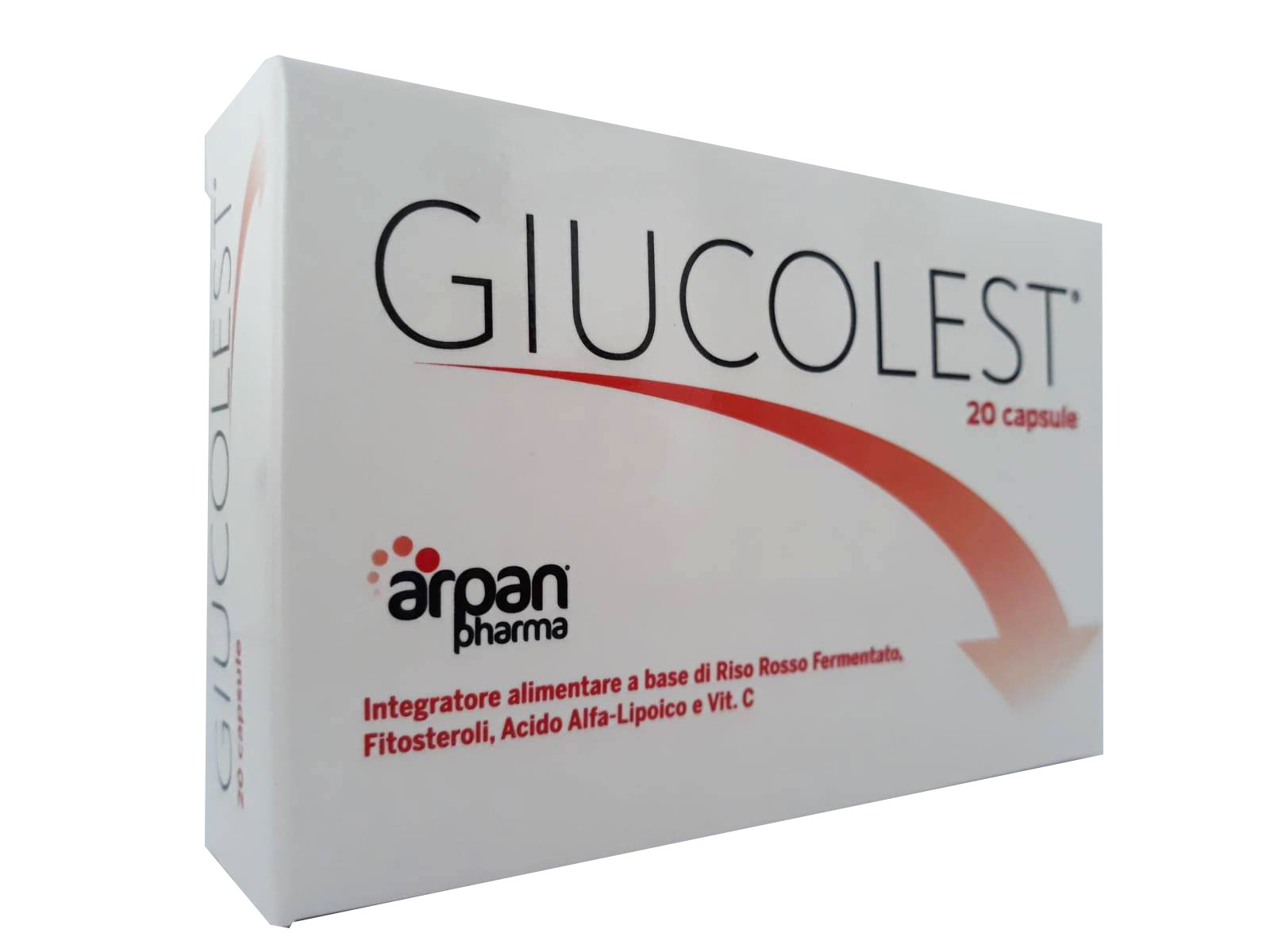 Image of Arpan Pharma Giucolest Integratore Alimentare 20 Capsule