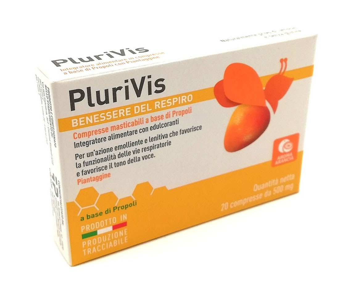 

Pikdare Plurivis Propoli Arancia Integratore Alimentare 20 Compresse