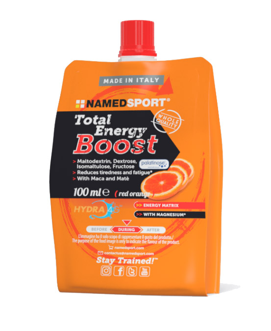Image of Named Sport Total Energy Boost Red Orange 100ml