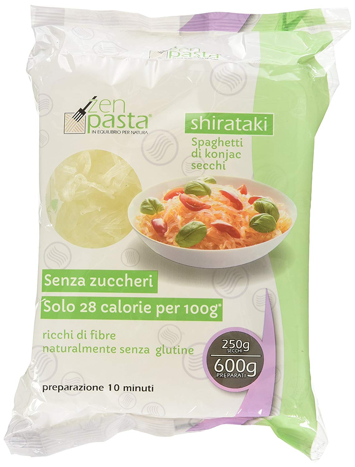 Image of Zen Pasta Shirataki Spaghetti Essiccati Biologico 250g