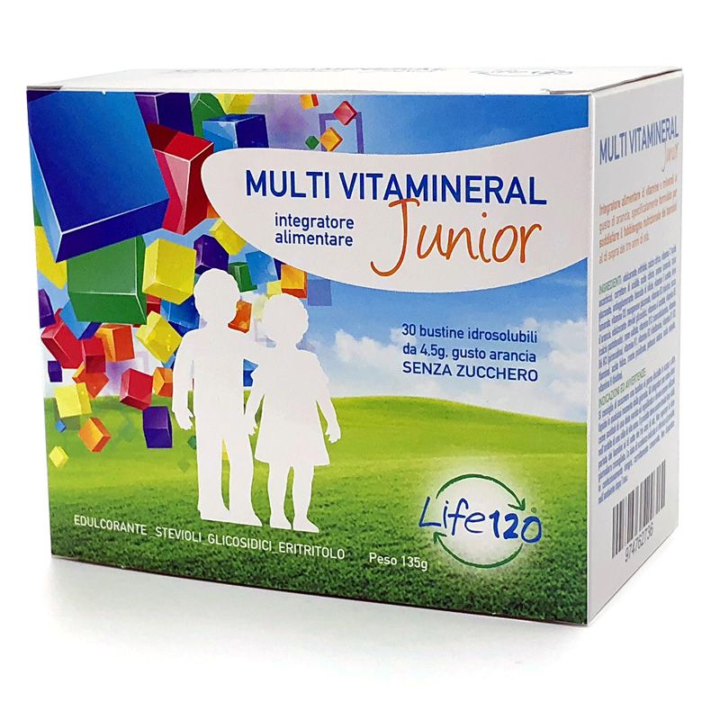 Image of Multi Vitamineral Junior Integratore alimentare 30 Bustine033